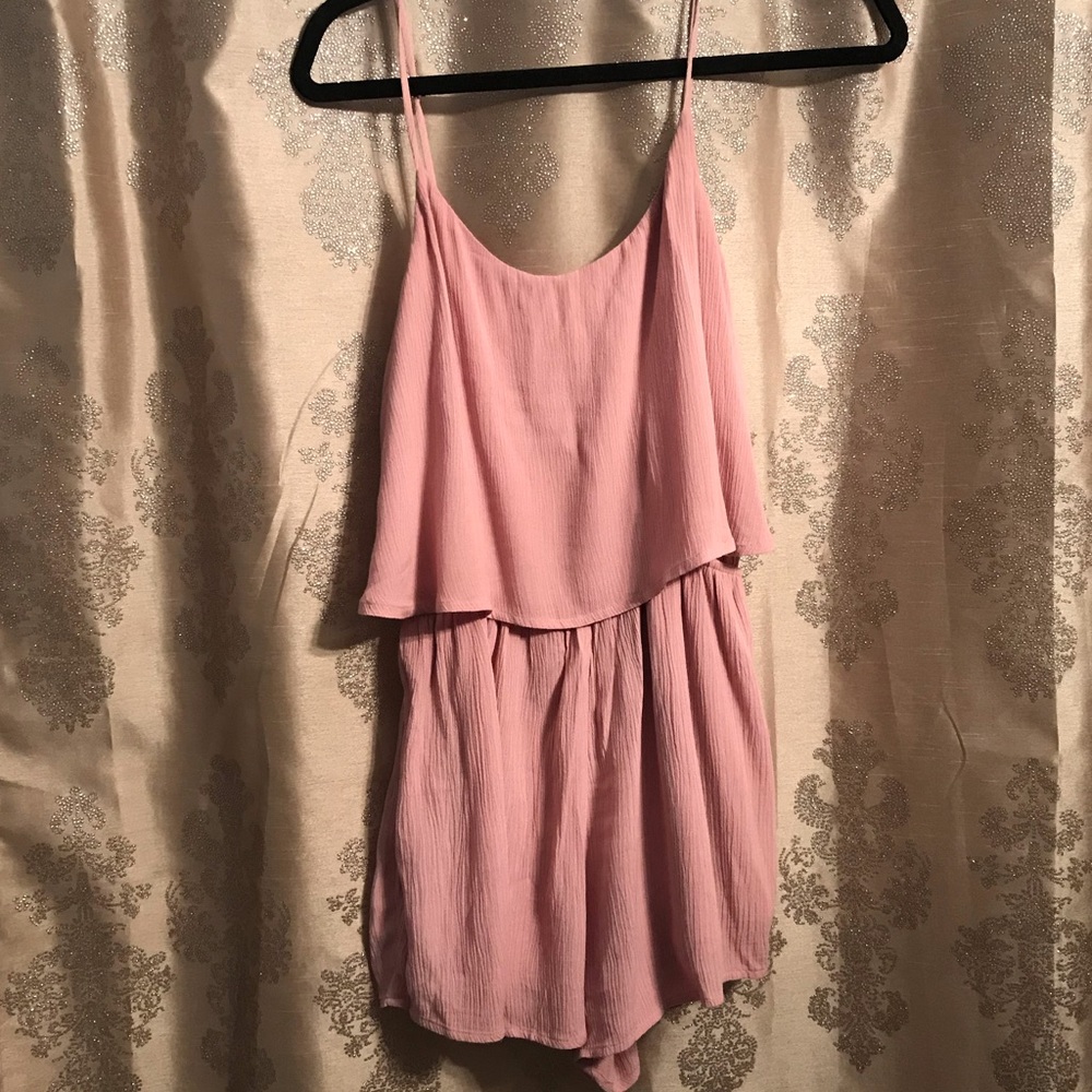Pink Papaya Romper